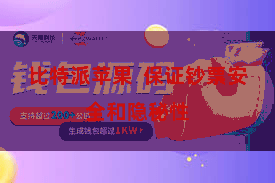 比特派苹果  保证钞票安全和隐秘性