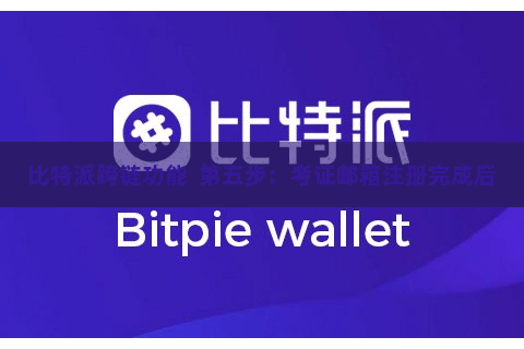 比特派跨链功能  第五步：考证邮箱注册完成后